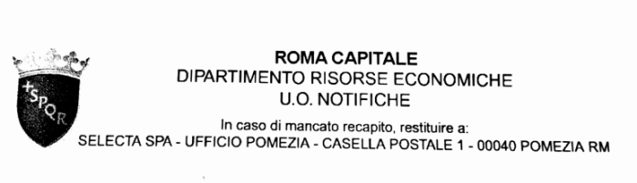 notifica roma capitale